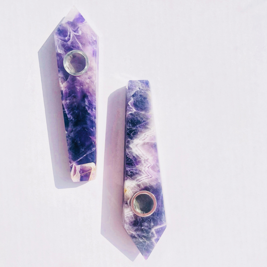 Amethyst Pipe