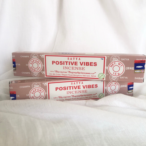Satya Positive Vibes Incense
